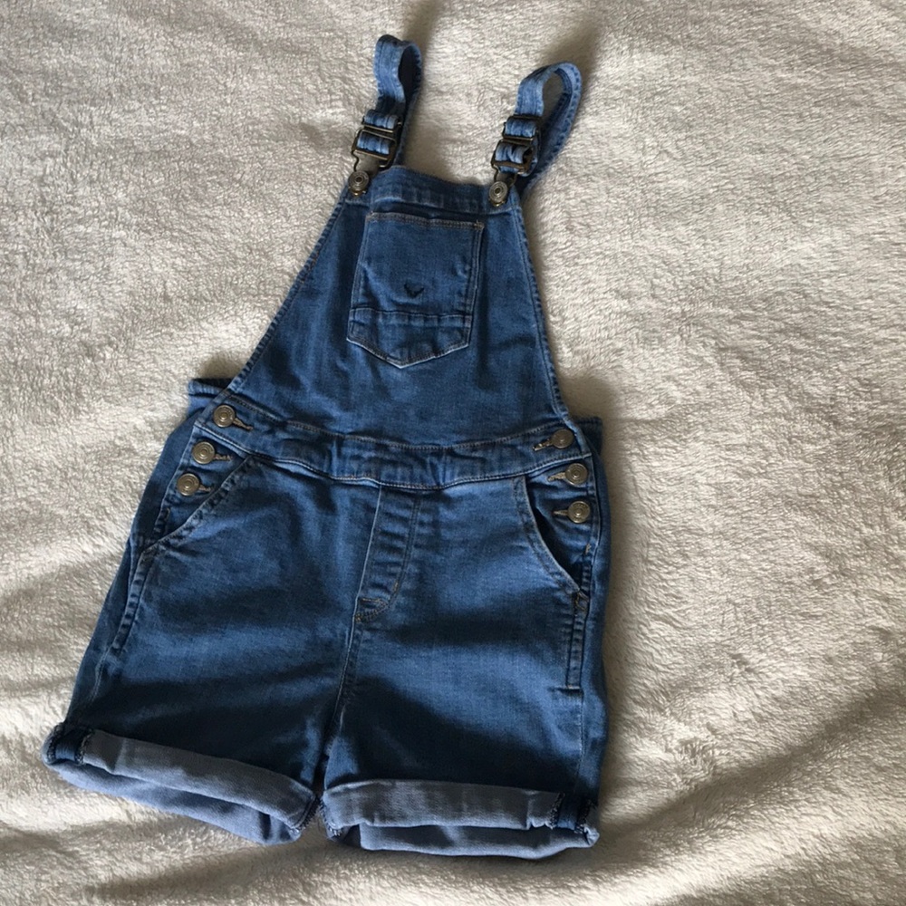 Denim overalls